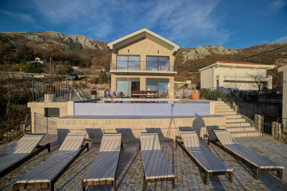 Villa Jelena With Private Pool - Lapcici บุดวา ภายนอก รูปภาพ