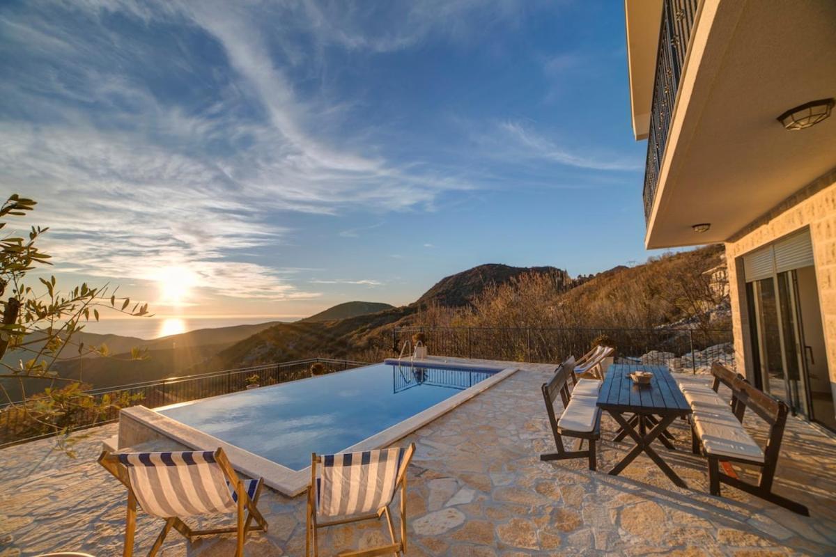 Villa Jelena With Private Pool - Lapcici บุดวา ภายนอก รูปภาพ